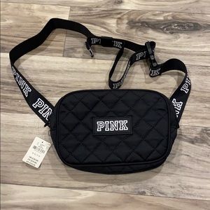 Pink Crossbody Belt Bag